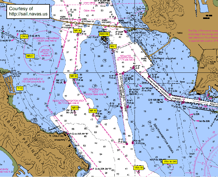 North Bay Chart (click on